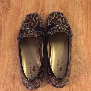 Leapard Print Loafers